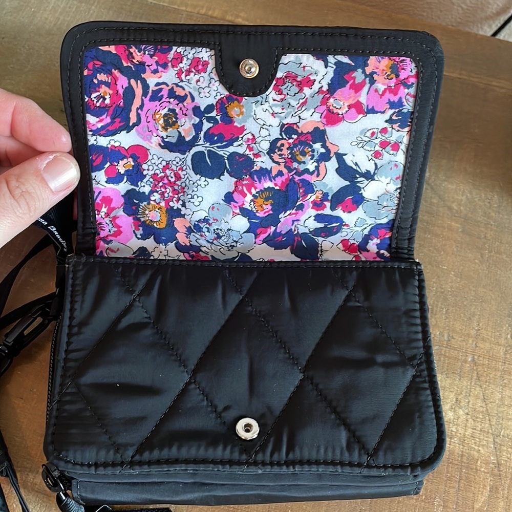 Vera Bradley Black Crossbody - Picture 2 of 7